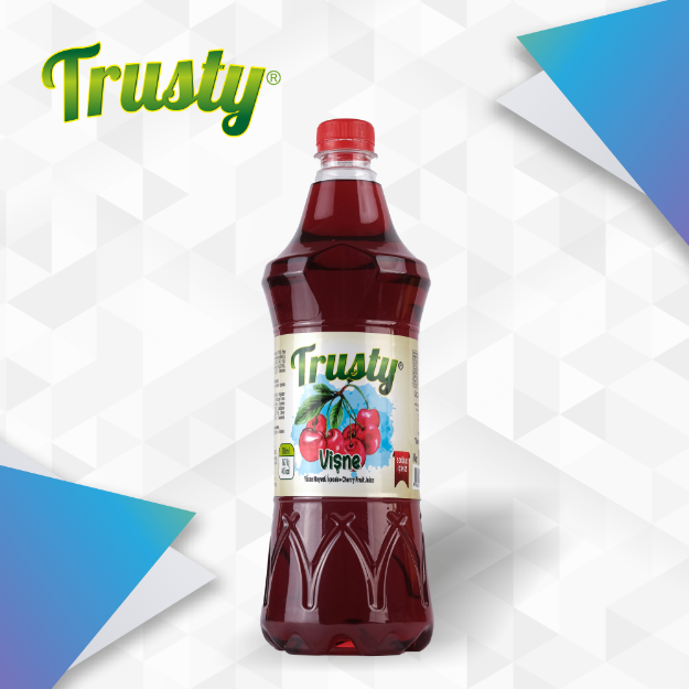 Picture of TRUSTY MEYVE SUYU VİŞNELİ 1 LT KOLİDE 12 Lİ